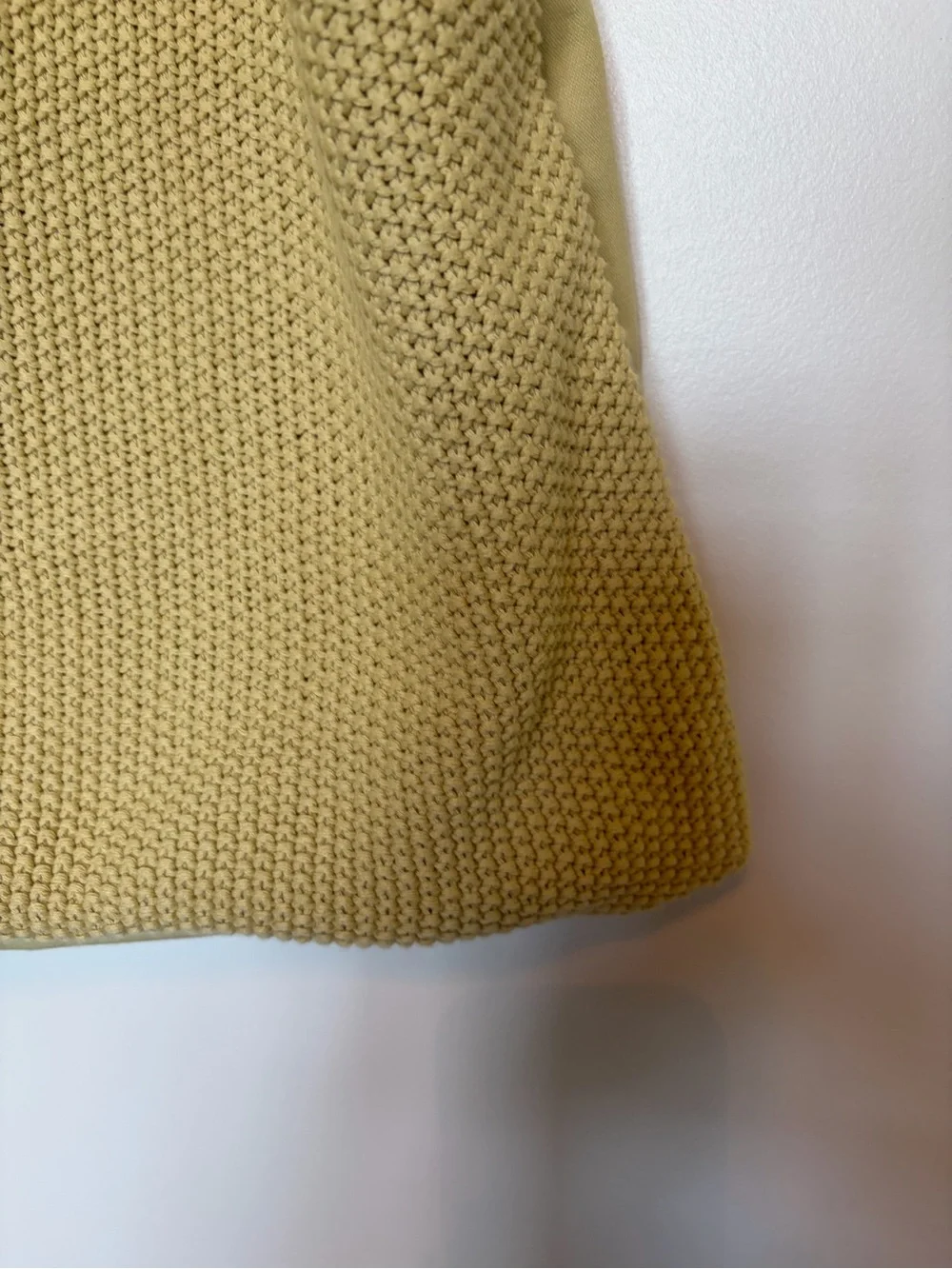 Textured Decorative Pillow Covers in Mustard